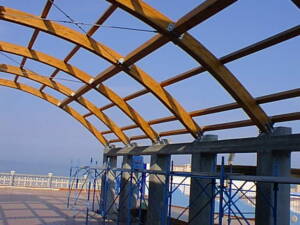 Copertura-in-legno-lamellare